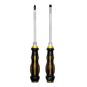Multi function Cross Flat Head Screwdriver Set Magnetic Tip 120 Piece Hammerable Ultra hard Screwdriver Tool OEM Plastic Handle