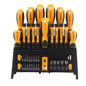 Multi-function Screw Driver Set Hand Tool Set Household Tool Set Plastic Handle Screwdriver