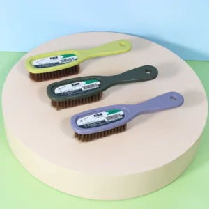 Multi functional Daily Cleaning Brush with Long Handle Soft Hair Black Silk Brush