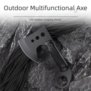 Multi functional Outdoor Camping Axe Portable Fire Safety Tool Multi purpose Hand Axe Factory Direct Supply