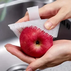 Multi purpose Vegetable and Fruit Cleaning Brush for Potatoes Carrots Apples Soft bristled Reusable Kitchen Brush