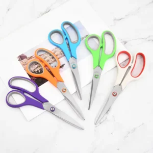 Multicolor Multipurpose Office Scissors Ultra Sharp Shears Household Scissors with Comfort Grip Handles