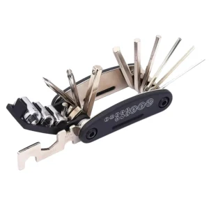 Multifunctional 16 in 1 Bicycle Repair Tools Folding Universal Portable Hand Tool Sets Carbon Steel Material Hexagon Tool