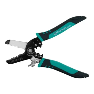 Multifunctional CRV Material Network Cable Stripping Cutter Automatic Terminal Crimper Wire Stripper OEM Electrician Tools