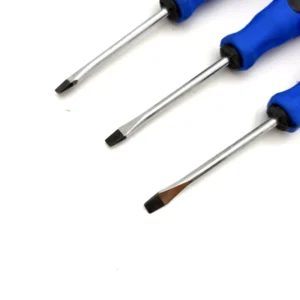Multifunctional Dual Purpose Screwdriver Chrome Finish Durable Household Manual Phil Slot Double Head Screwdriver Plastic 100pcs