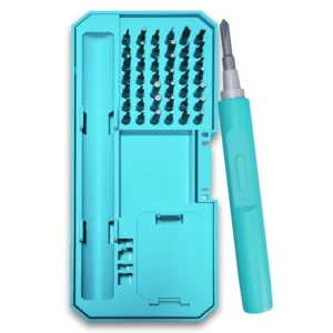 Multifunctional Electric Screwdriver Set with Multiple Bits Rechargeable for Electronics Repair DIY Projects & Precision Work