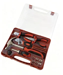 Multifunctional Hand Toolbox Set Stainless Steel Includes Long nose Sidecutting Pliers Wrench Screwdriver