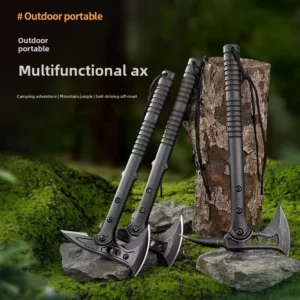 Multifunctional Industrial Outdoor Mountain Axe High Carbon Steel Wilderness Survival Camping Self defense Tactical Hand Axe