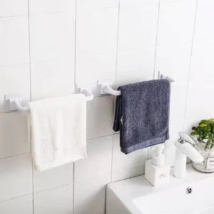 Multifunctional Plastic Punch Free Suction Cup Design Single for Bathroom Dormitory Kitchen Children’s Friendly Heater Feature