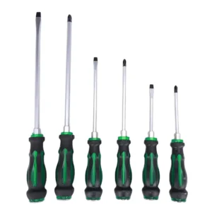 Multifunctional Professional Manual Screwdriver Tool Screwdriver Set With Tpr Handle 7pcs Screwdriver Set