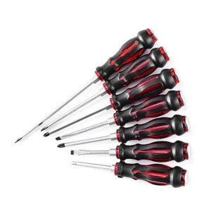 Multifunctional Professional Manual Screwdriver Tool Screwdriver Set with TPR Handle 7pcs Screwdriver Set
