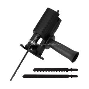 Multifunctional Reciprocating Saw Conversion Head Metal Cutting Wood Cutting Tool Drill Attachment With 3 Blades Power Tool