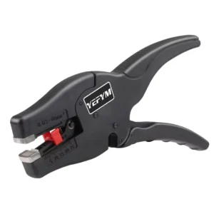 Multifunctional YE D10 Industrial Grade High Carbon Steel Insulated Wire Crimpers Self Adjusting Pliers Black Oxide Finish Soft