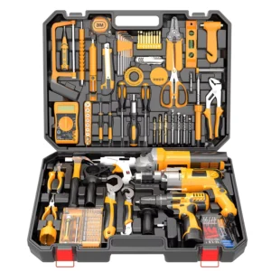 Multiple Styles Electrical Power Combo Kit Cordless Drill Machine Set Other Hand Wrench Tool Box Set Tools Kit Tool Sets