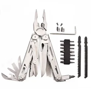 Multitools Hand DIY Multi tool Clamp Folding Knife Scissor Cutters EDC Survival Gear Manual Pliers Metric OEM Stainless Steel