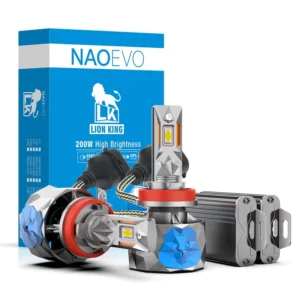 NAOEVO Factory Price 400w 40000lm Auto Car Led Light LK 12V 360 Focos Led H4 LUZ H11 FACO 9005 Led Headlight H7 FARO H7 LUCE H4