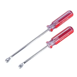 Nail Puller Woodworking Screwdriver Household Bent V-shaped Opening Door Panel Pry Bar Pry Stick 107V