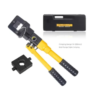New 20T Hydraulic Plier Crimper Manual Cable Wire Hose Lug Terminal Dies Kit 16 500mm High Carbon Steel Industrial OEM Hand