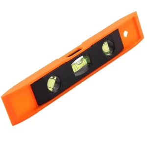 New 23cm 3 Bubble Mini Pocket Portable Industrial Steel Powder Coated Magnetic Level Torpedo Balance Ruler Micro CE