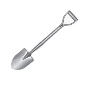 New Arrival Mini Gardening Digging Spade Shovel Round Point Short Handle Steel Spade Metal Shovel