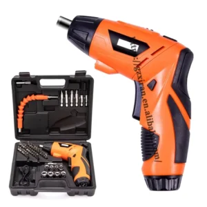 New Hot Sales Multi functional Household Electric Screw Driver Mini Hand Electric Drill Cordless Electric Screwdriver Set