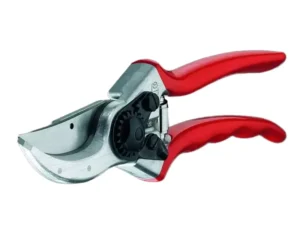 New Red Garden Cutter Pruning Tools Bypass Pruner Shears with Plastic Handle Coated Steel Alloy Garden Scissors