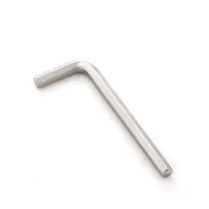 Nickel plated Flat Head Hexagon Wrench L shaped Metric Inner Hex Key Set M1.5 M6