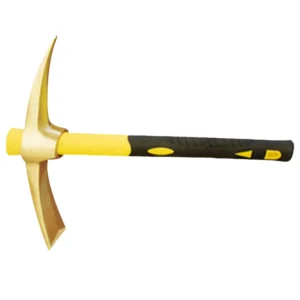 Non Sparking Non Magnetic Industrial Grade Pickaxe with Al Cu Be Cu Head Material and Fiberglass Handle OEM Available