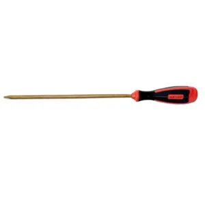 Non Sparking Tools Beryllium Copper Slotted Screwdriver 8*150mm Safety and High Quality