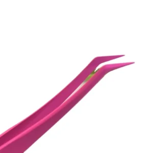 Non Sticky Stainless Steel Eyelash Tweezers Classic Eyelash Tweezers Eyelash Artist Tweezers