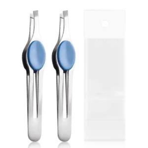 Non slip Eyebrow Tweezers Stainless Steel Eyebrow Tweezers Beauty Eyebrow Trimmer Tool Tweezer Set