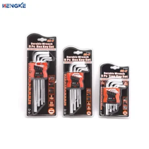 OEM DIY Chrome Vanadium Steel Double End Hex Socket Wrench Set Customized Auto Repairing Durable Flat Head Metric