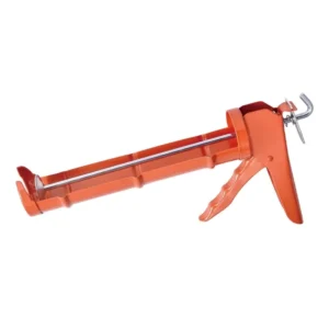 OEM Labor saving Manual Smooth Rod Plunger Hand Sealant Gun for Glass Glue and Silicone Caulking Orange Model