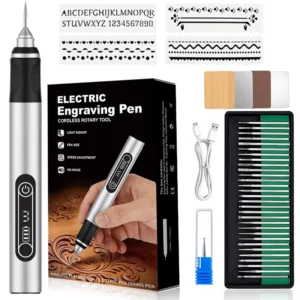OEM ODM Customizable Cordless Rotary Tool Kit Electric Engraving Pen Mini Grinder Lightweight Quiet for Jewelry DIY Model Making