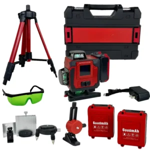 OEM Portable 360 Degree Self Calibrating Multifunctional Level Kit 16 Line 4D Multi Scene IP65 Waterproof Lithium Battery