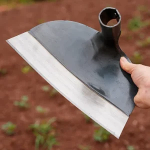 OEM Sand Casting Forging Carbon Steel Square Blade Hoe Farming Tool