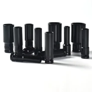 OEM Stainless Steel 20pcs 1/2 Inch Deep Socket Set Tool Kit for Hand Impact Wrench Heavy Duty Industrial Use Car Repair