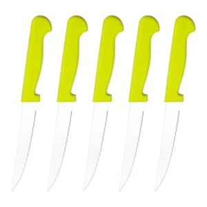 OEM Steak Knife Supplier High Quality Serrated Edge Customize the logo and Colors