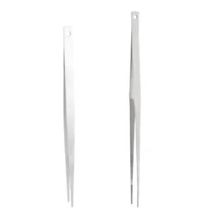 OUYADA Factory Direct Stainless Steel 20cm Bar Cocktail Long Straight Tweezer