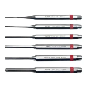 OWDEN Professional Industrial Pin Punch Long Drive Chisel Set OEM ODM Customizable 60 CR V Material Chrome Plate Mirror Effect