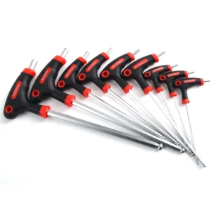 Oem Odm Durable and Labour Saving Toughness 16 Piece T Soft Non Slip Handle Hex Key Wrench Set for Home Assembly