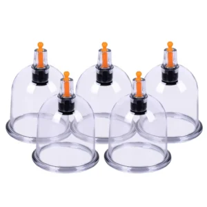 One time Plastic Suction Cup Set a Vacuum Therapy Cupping Device with Strong Suction Power Vacuum Massage Equipment