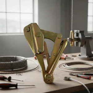 Other Hand Tools Steel Wire Grip Rope Clamp Cable Puller with Come Along Clamp