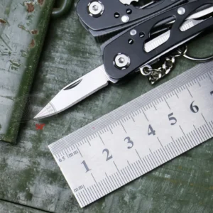 Outdoor All Steel Multi function Combination Folding Small Knife Pliers Household Emergency Tool