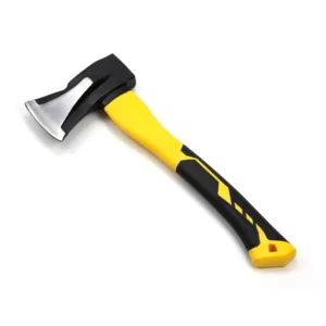 Outdoor Camping Aircraft Splitting Hatchet Axe Ax with New Design Plastic Coated Fiberglass Handle