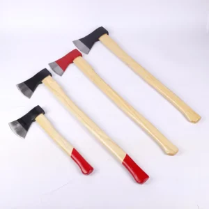 Outdoor Camping Tool Wood Handle Carbon Steel Splitting Garden Axe