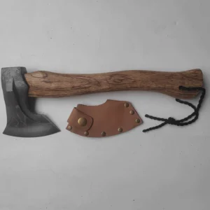 Outdoor Flat Backed Axe Camping Axe Logging Axe Toy Axe Collectible Axe with Wood Handle