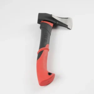 Outdoor Garden Splitting Axe Hatchet with Fiberglass Handle Rubber Grip Powder coated Heat Treated Carbon Steel Blade