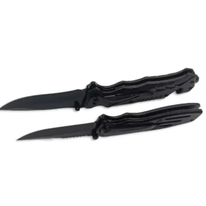 Outdoor Knife Rust Resistant Stainless Steel Blade Camping Knife Hunting Knife Thumb Stud for Easy One Handed Opening