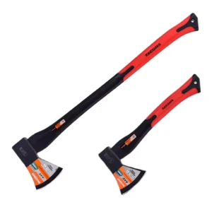 Outdoor Multifunctional All Steel Mountain Axe Big Fire Axe Lengthened Chopping Wood Tree Cutting Nail Hammer 1250G